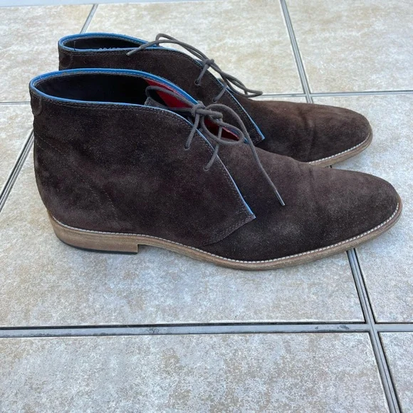 Suitsupply brown suede men boot